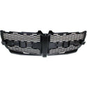 2011-2014 Dodge Charger Grille Insert, Textured Black (CAPA).