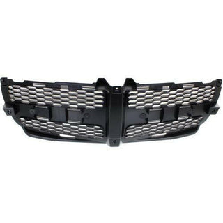 2011-2014 Dodge Charger Grille Insert, Textured Black (CAPA).