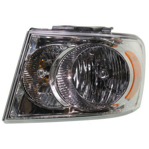 2007-2009 Dodge Durango Head Light LH, Assembly, Halogen, Chrome Interior.