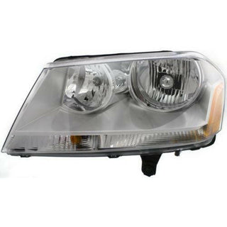 2008-2014 Dodge Avenger Head Light LH, Assembly, Halogen, SXT/SE Models.