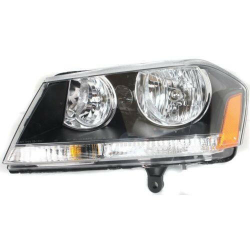 2008-2014 Dodge Avenger Head Light LH, Assembly, Halogen, RT Model.