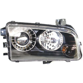 2008-2010 Dodge Charger Head Light RH, Lens/Housing, Hid, w/Out HID Kits - Classic 2 Current Fabrication