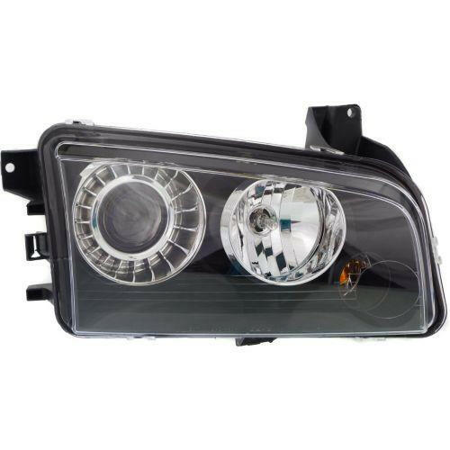 2008-2010 Dodge Charger Head Light RH, Assembly, Hid, With HID Kits.