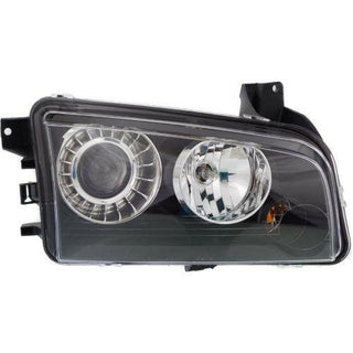 2008-2010 Dodge Charger Head Light RH, Assembly, Hid, With HID Kits.