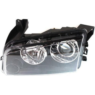 2008-2010 Dodge Charger Head Light LH, Lens/Housing, Hid, w/Out HID Kits - Classic 2 Current Fabrication