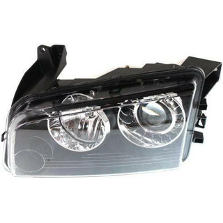 2008-2010 Dodge Charger Head Light LH, Lens/Housing, Hid, w/Out HID Kits.