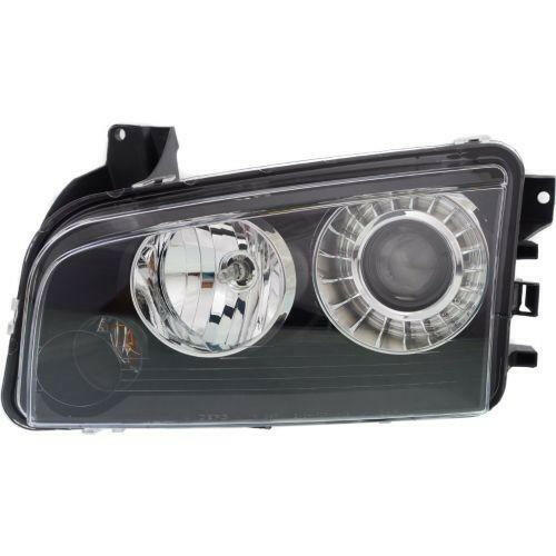 2008-2010 Dodge Charger Head Light LH, Assembly, Hid, With HID Kits.