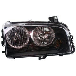 2006-2007 Dodge Charger Head Light RH, Assembly, Halogen, Black Interior - Classic 2 Current Fabrication