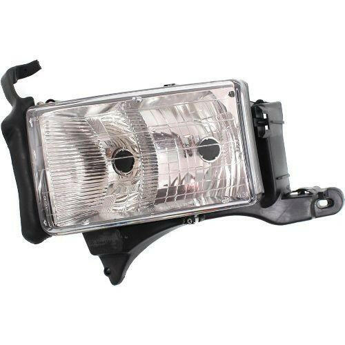 1999-2001 Dodge Pickup Head Light LH, Lens And Housing, Halogen.