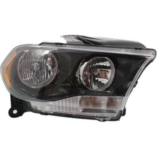 2011-2013 Dodge Durango Head Light RH, Assembly, Halogen, Black Interior.