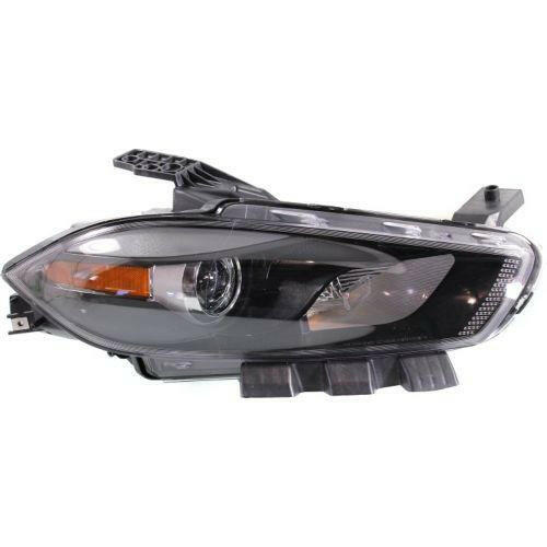 2013-2016 Dodge Dart Head Light RH, Assembly, Halogen, Black Interior.