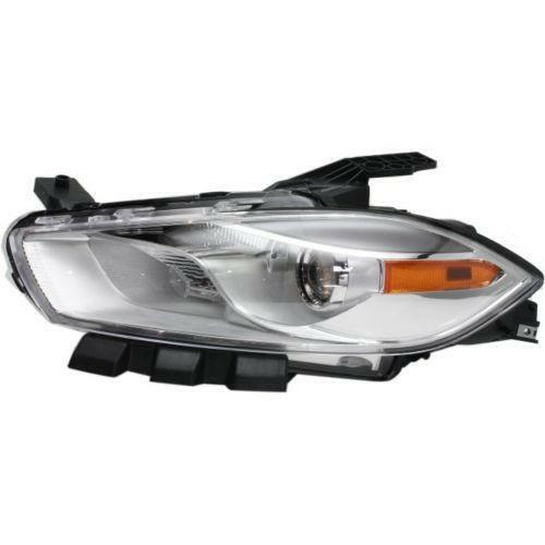 2013-2016 Dodge Dart Head Light LH, Assembly, Halogen, Chrome Interior.