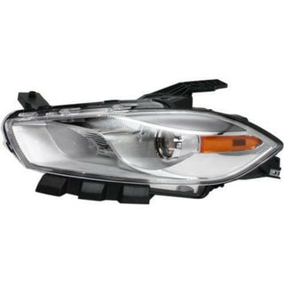 2013-2016 Dodge Dart Head Light LH, Assembly, Halogen, Chrome Interior.