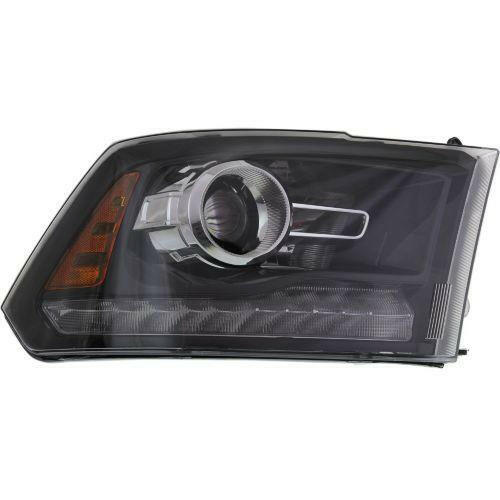 2013-2015 Dodge Ram Pickup Head Light RH, Halogen, Projector Type.