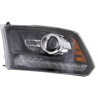 2013-2015 Dodge Ram Pickup Head Light LH, Halogen, Projector Type.