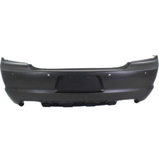 2011-2014 Dodge Charger Rear Bumper Cover, Primed, With Parking Sensor - Classic 2 Current Fabrication