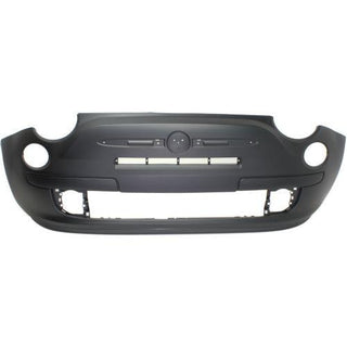 2012-2015 Fiat 500 Front Bumper Cover, Primed, With Fog Lights - Classic 2 Current Fabrication