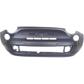 2012-2015 Fiat 500 Front Bumper Cover, Primed, Without Fog Lights - Classic 2 Current Fabrication