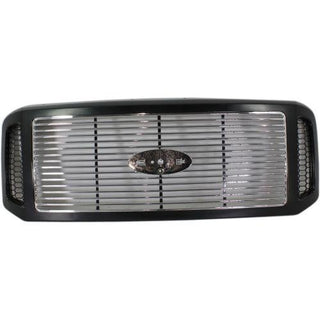 2005-2007 Ford F-150 Pickup Super Duty Grille, Black Shell - Classic 2 Current Fabrication