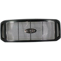 2005-2007 Ford F-250 Pickup Super Duty Grille, Black Shell.