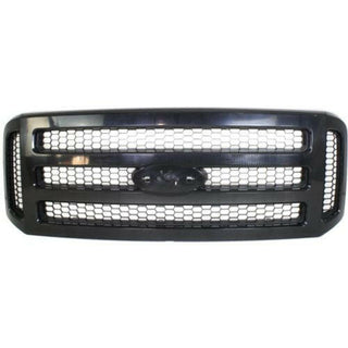 2005-2007 Ford F-150 Pickup Super Duty Grille, Honeycomb Gray Insert.