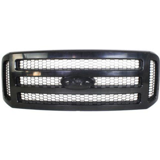 2005-2007 Ford F-250 Pickup Super Duty Grille, Honeycomb Gray Insert - Classic 2 Current Fabrication