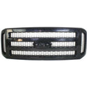 2005-2007 Ford F-250 Pickup Super Duty Grille, Honeycomb Gray Insert.
