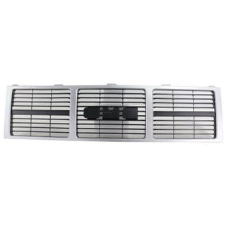 1985-1988 GMC Jimmy Grille, Painted-gray - Classic 2 Current Fabrication