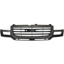 2003-2007 GMC Sierra 2500 HD Grille, gray Shell/Black - Classic 2 Current Fabrication