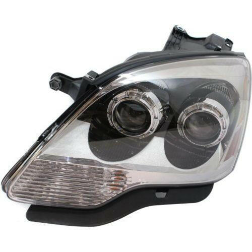 2008-2012 GMC Acadia Head Light LH, Assembly, Halogen, 2nd Design.