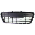 2009-2012 Hyundai Elantra Front Bumper Grille, Black.