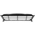 2012-2014 Hyundai Accent Front Bumper Grille, Textured (CAPA).