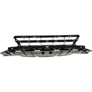 2013-2015 Honda Civic Front Bumper Grille, Lower, Black.