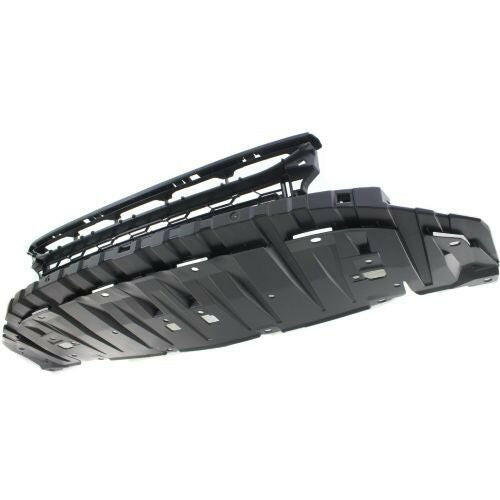 2013-2014 Honda Civic Front Bumper Grille, Lower, Black.
