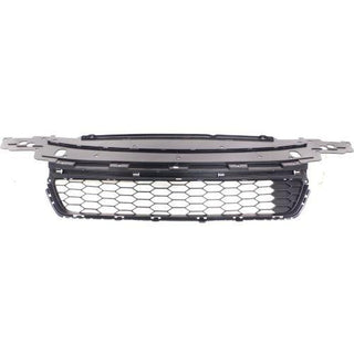 2013-2015 Honda Accord Front Bumper Grille, Center, Gray - Classic 2 Current Fabrication