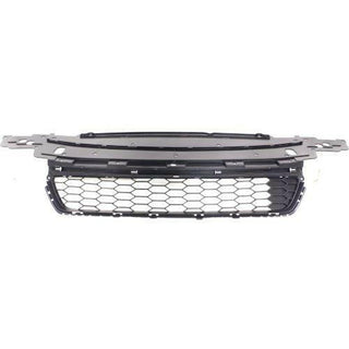 2013-2015 Honda Accord Front Bumper Grille, Center, Gray.