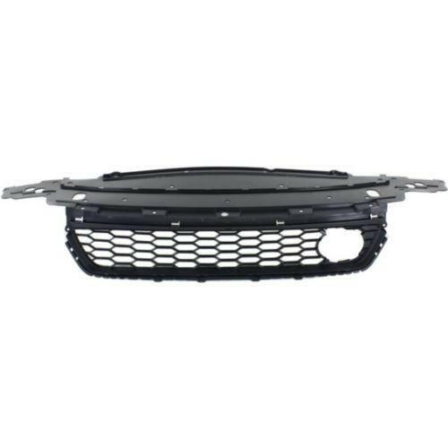 2013-2015 Honda Accord Front Bumper Grille, Center, Gray (CAPA).