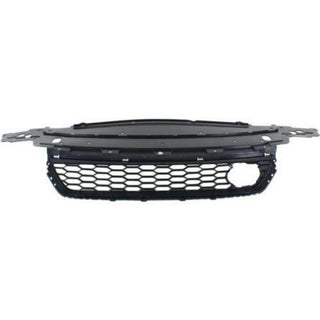 2013-2015 Honda Accord Front Bumper Grille, Center, Gray (CAPA).