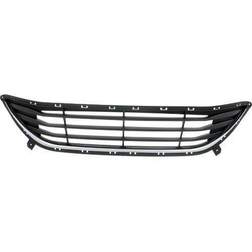 2011-2013 Hyundai Elantra Bumper Grille, w/o Chrome.