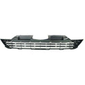 2007-2009 Honda CR-V Front Bumper Grille, Lower, Textured Black.