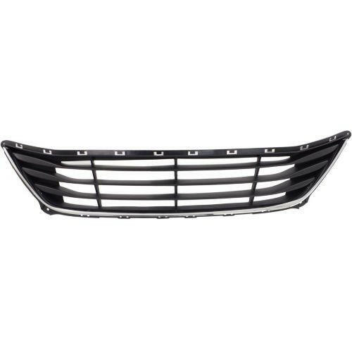 2014-2016 Hyundai Elantra Front Bumper Grille, Black.