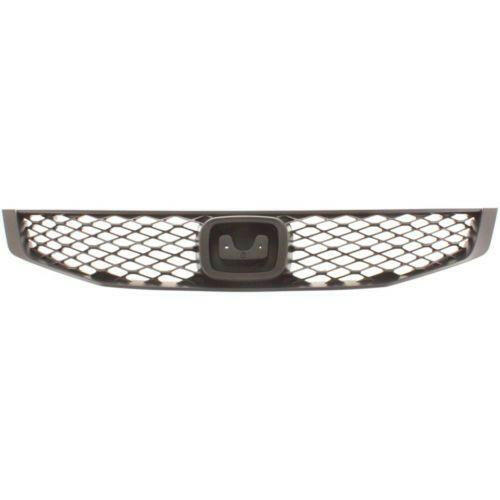 2009-2011 Honda Civic Grille, Textured Black, Coupe (CAPA).