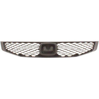 2009-2011 Honda Civic Grille, Textured Black, Coupe (CAPA) - Classic 2 Current Fabrication