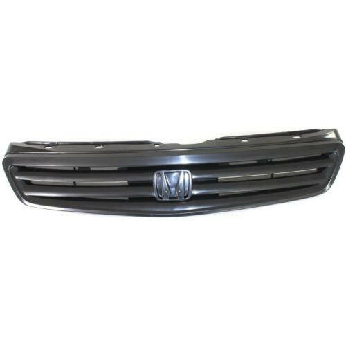 1999-2000 Honda Civic Grille, Black, 2dr, Hatchback.