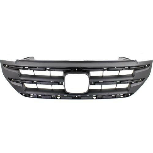 2012-2014 Honda CR-V Grille, Painted-Black (CAPA).