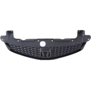 2012-2013 Honda Civic Grille, Painted-Black, Coupe Si Model - Classic 2 Current Fabrication