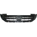 2013-2015 Honda Accord Grille, Painted-Black.