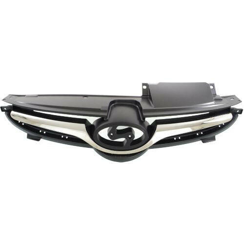 2014-2015 Hyundai Elantra Grille, Chrome/Black, Sedan.