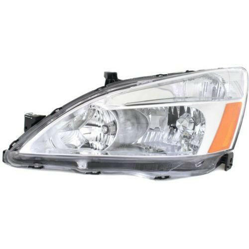 2003-2007 Honda Accord Head Light LH, Lens And Housing, Coupe/Sedan-Capa.