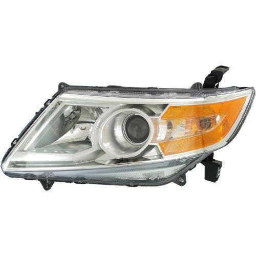 2011-2013 Honda Odyssey Head Light LH, Assembly, Halogen.